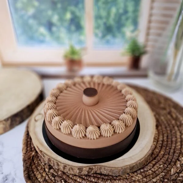 Pâtisserie au chocolat, faite par Infinies Gourmandises