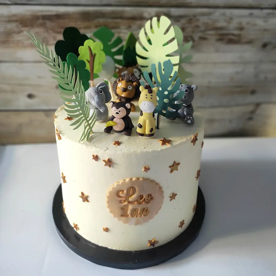 Cake design jungle
