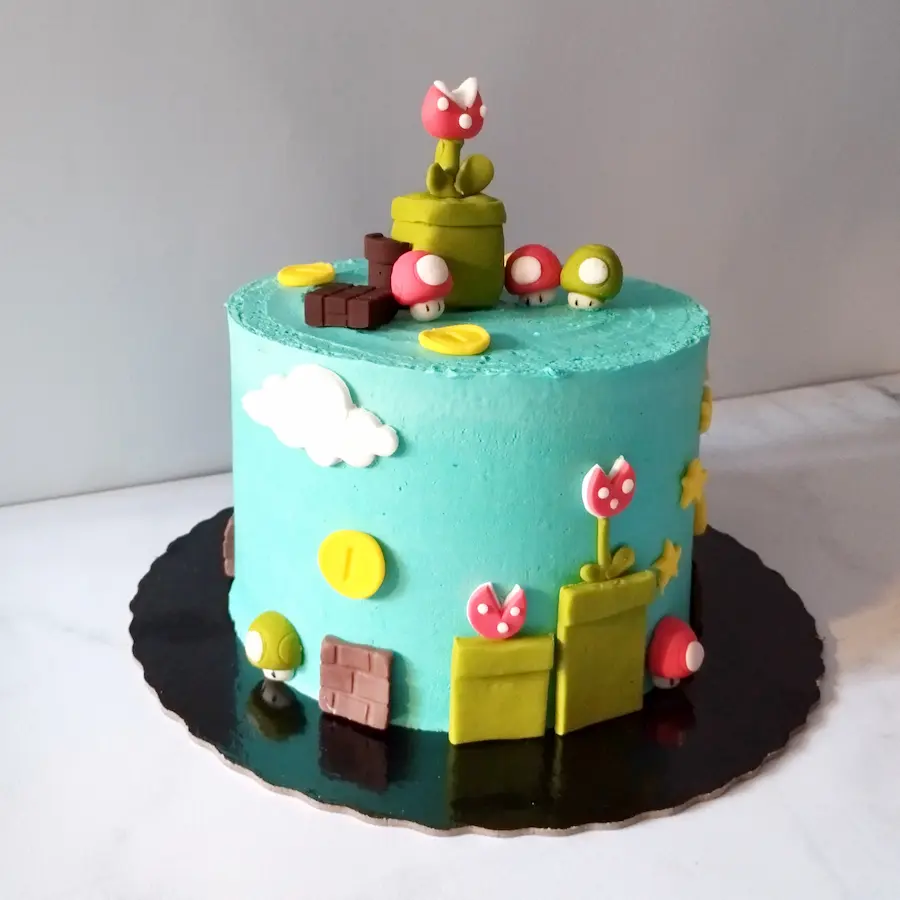 Cake design Super Mario