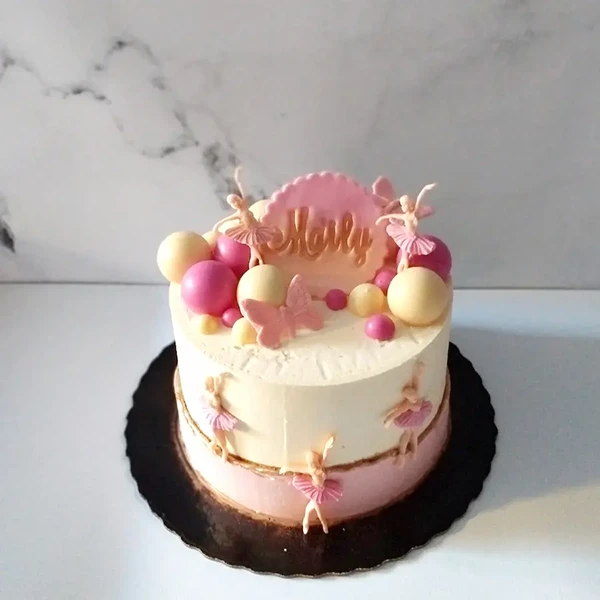 Infinies Gourmandises, cake design sur le thème Danseuse