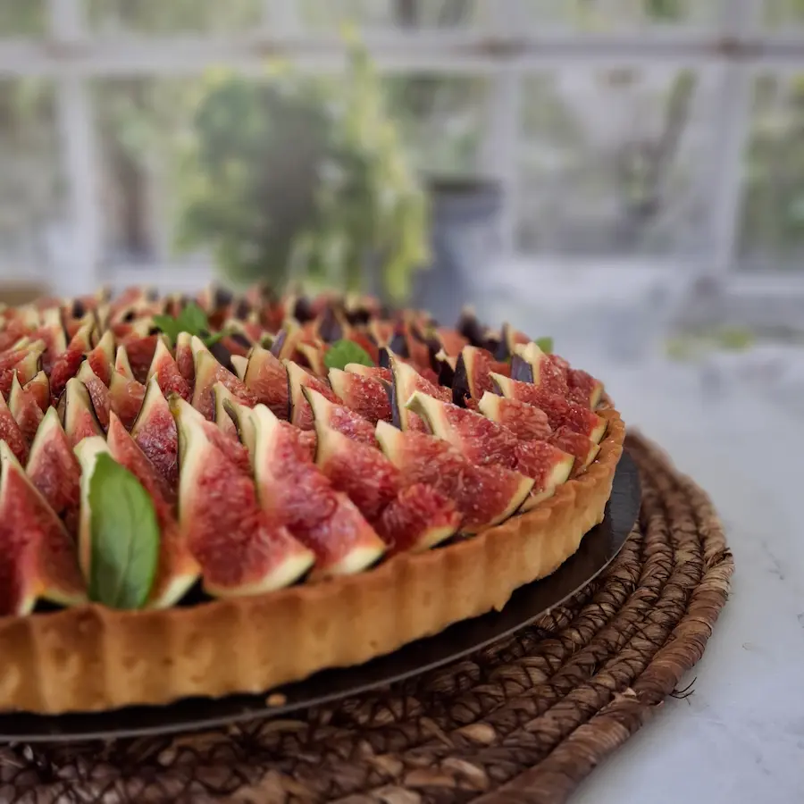 Tarte figues - infinies gourmandises